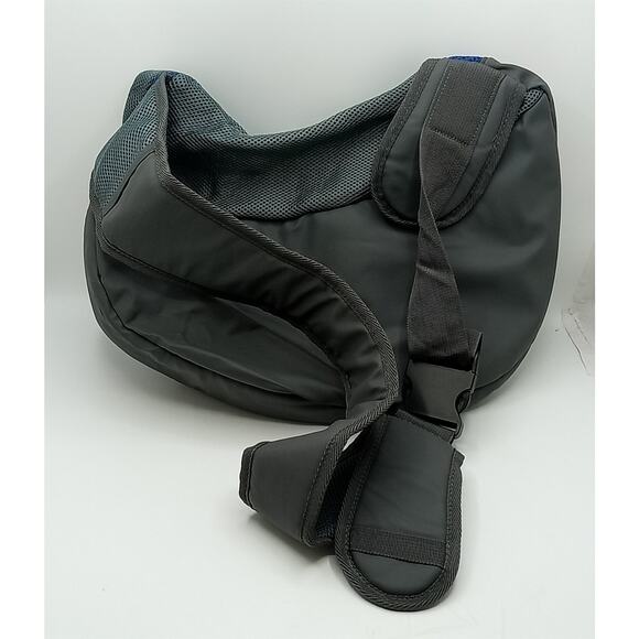 Pet Dog Sling Carrier Mesh Bag Puppy or Small Dog Blue/Grey - Picture 3 of 4